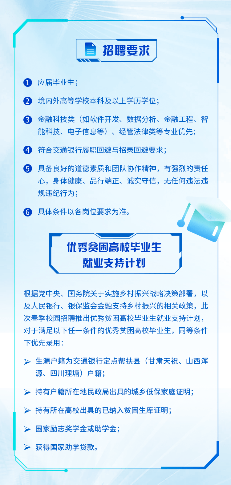 交通银行手机银行:交通银行山西省分行2023春季校园招聘-第2张图片-太平洋在线下载